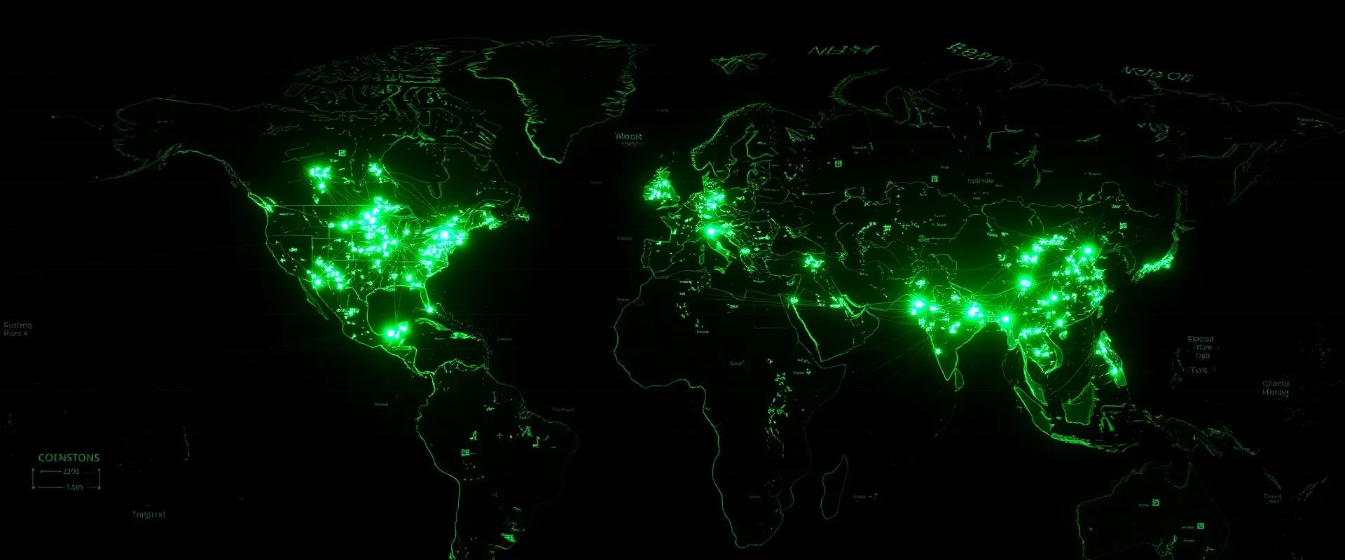 Global datacenter and GPU infrastructure intelligence map